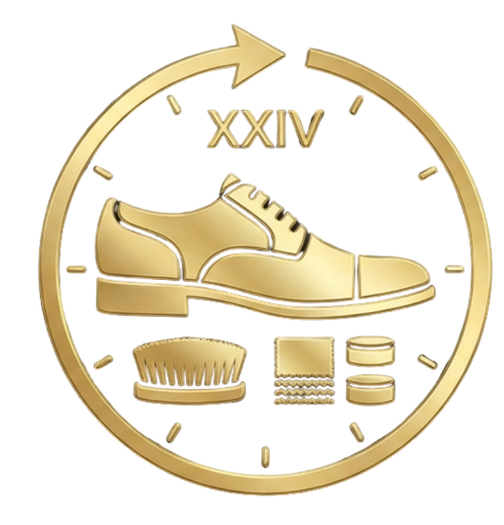 Premium gold icon representing 24 hour hotel reception and guest services elegant and minimalist design symbolizing immediate support and assistance stylized reception desk or customer service r 8